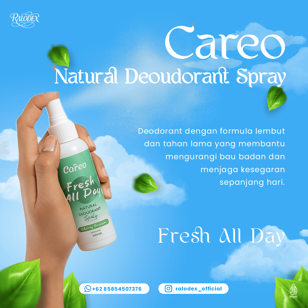 Natural Deodorant Spray