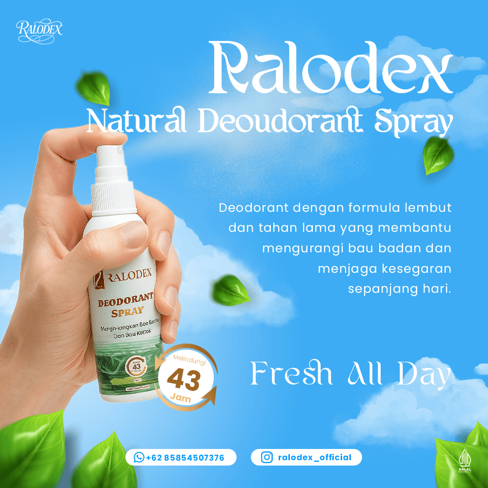Natural Deodorant Spray